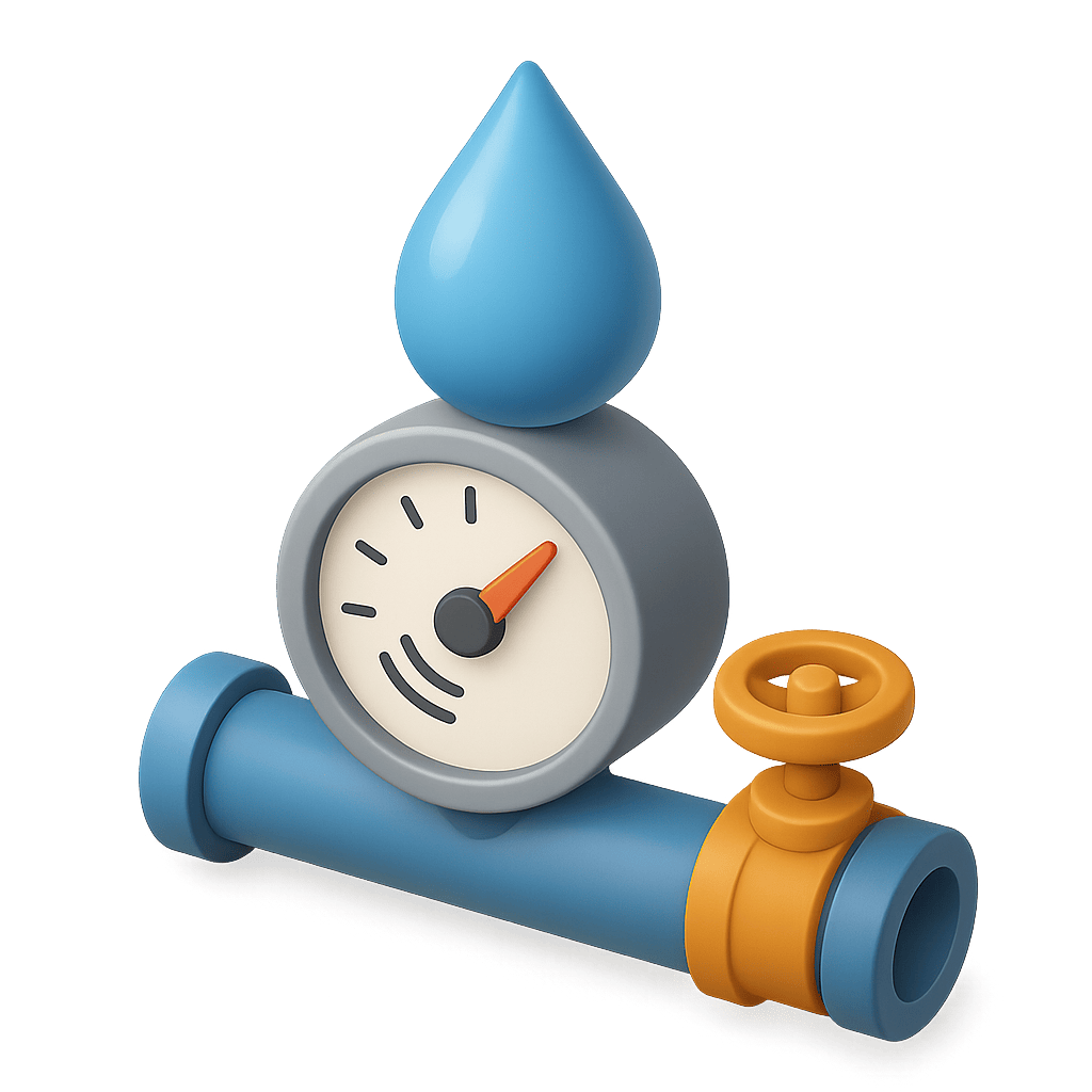 Control de flujo de agua inteligente